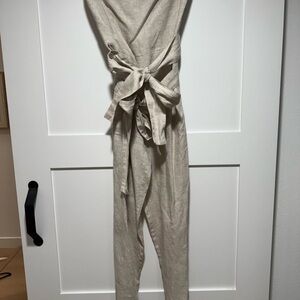 SIR the label cotton Beige Jumpsuit